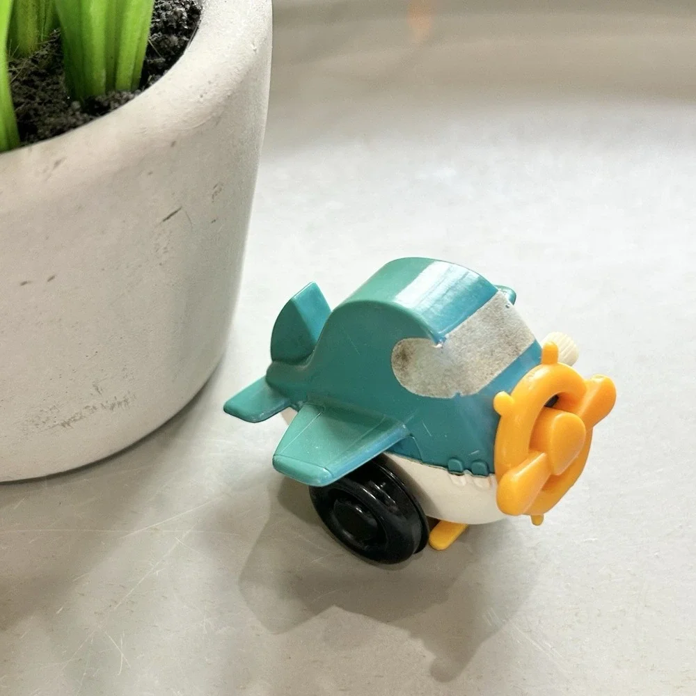 VTG Toy Flip Flopper Plane Airplane Wind-Up Toy‎ Asia Tomy 1978 *Not Working